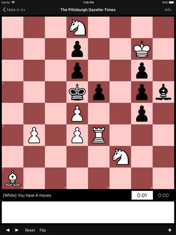 Изображение игры: Mate in 4+ Puzzles