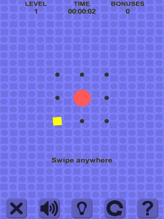 Изображение игры: Simple Swipe. Red Ball