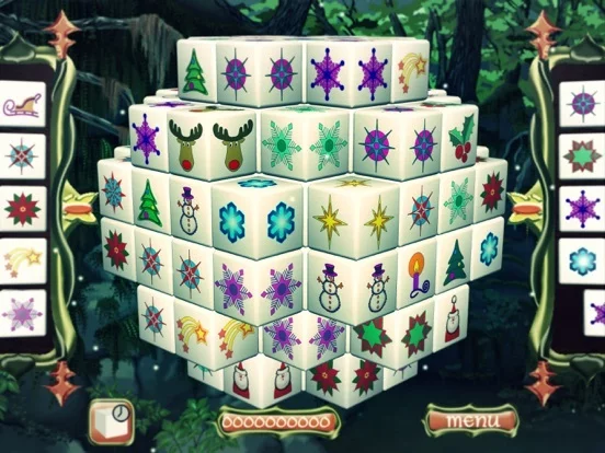 Изображение игры: Fairy Mahjong Christmas Puzzle