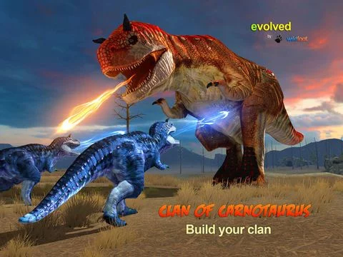Изображение игры: Clan Of Carnotaurus