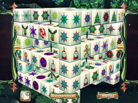 Изображение игры: Fairy Mahjong Christmas Puzzle