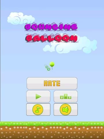 Изображение игры: Bouncing Balloon
