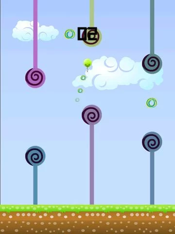 Изображение игры: Bouncing Balloon
