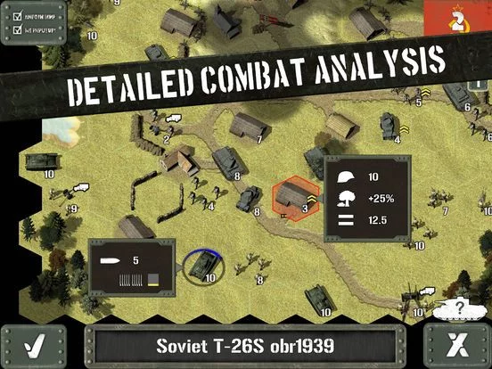Изображение игры: Tank Battle: East Front Lite