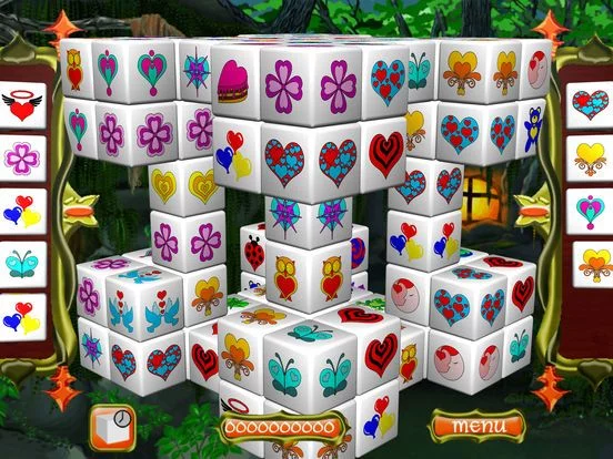 Изображение игры: Fairy Mahjong Valentine's Day.