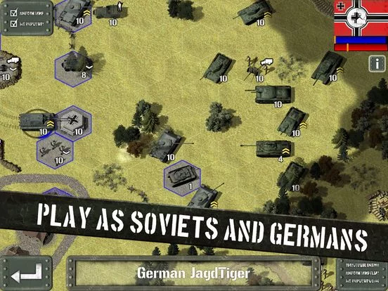 Изображение игры: Tank Battle: East Front Lite