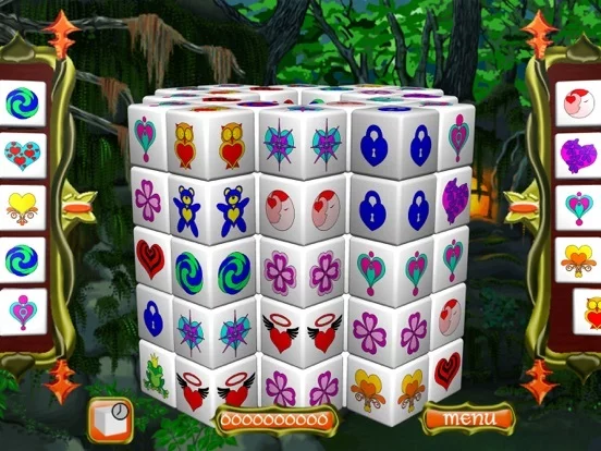 Изображение игры: Fairy Mahjong Valentine's Day.