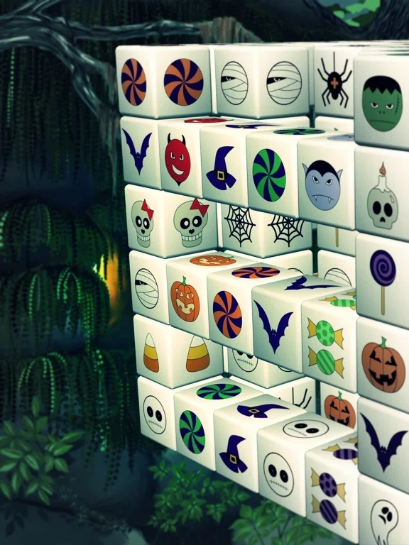 Изображение игры: FAIRY MAHJONG HALLOWEEN Game