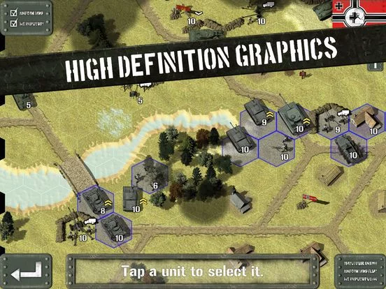 Изображение игры: Tank Battle: East Front Lite