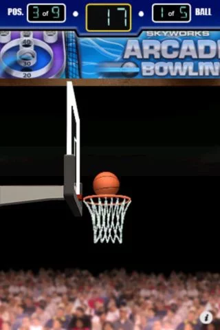 Изображение игры: 3 Point Hoops Basketball