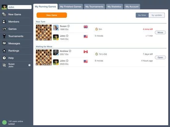 Изображение игры: Chess Online @ shredderchess