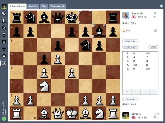 Изображение игры: Chess Online @ shredderchess