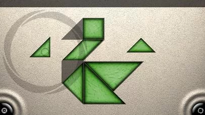 Изображение игры: TanZen Free - Relaxing tangram puzzles