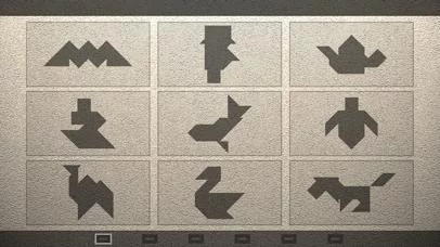 Изображение игры: TanZen Free - Relaxing tangram puzzles