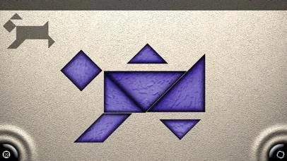 Изображение игры: TanZen Free - Relaxing tangram puzzles
