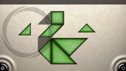 Изображение игры: TanZen Free - Relaxing tangram puzzles