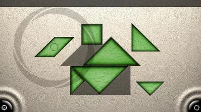 Изображение игры: TanZen - Relaxing tangram puzzles