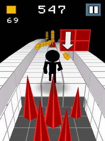 Изображение игры: Amazing Stickman Freddy’s Night Line Runner