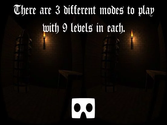 Изображение игры: VR Dungeon Maze Escape for Google Cardboard