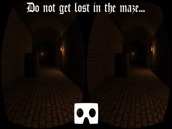 Изображение игры: VR Dungeon Maze Escape for Google Cardboard