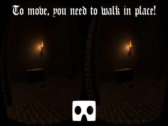 Изображение игры: VR Dungeon Maze Escape for Google Cardboard