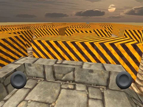 Изображение игры: 3D maze solver free