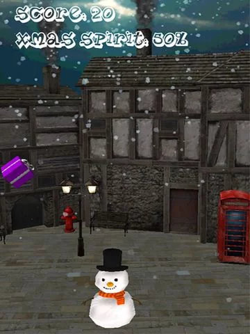 Изображение игры: Secret snowman helps Santa