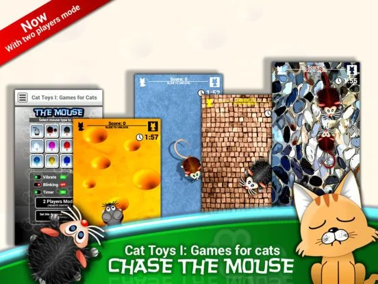 Изображение игры: Cat Toys I: Games for Cats