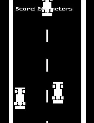 Изображение игры: Pixel Formula drag race