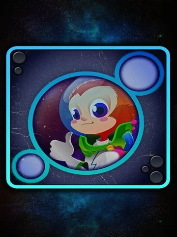 Изображение игры: A Space Monkey Run by Uber Zany