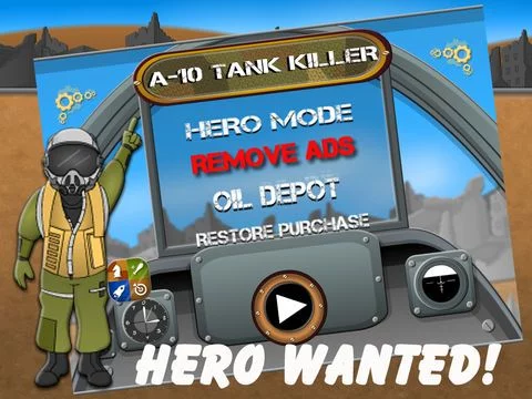 Изображение игры: A10 Tank Killer - Major Mayhem Attack