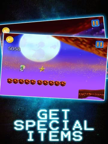 Изображение игры: A Space Monkey Run by Uber Zany