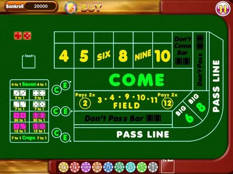 Изображение игры: Best Craps Casino Game FREE - Addict Betting!