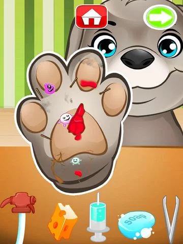 Изображение игры: Scary Paw - Pet Pup Vet