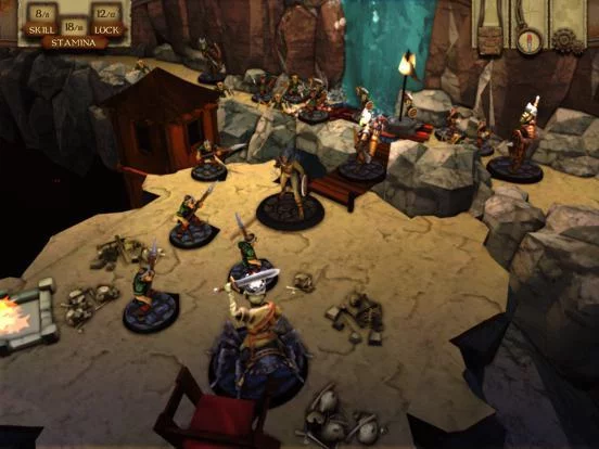 Изображение игры: Warlock of Firetop Mountain