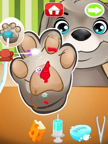 Изображение игры: Scary Paw - Pet Pup Vet