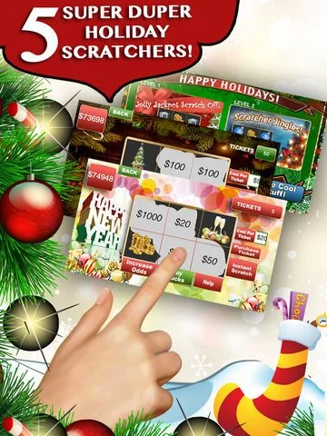 Изображение игры: Jolly Jackpot Lotto - Lucky Christmas Scratchers