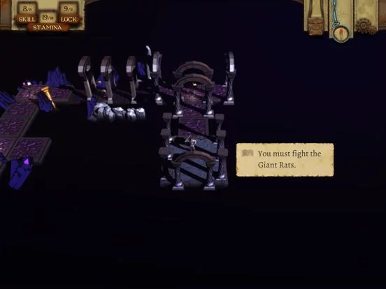 Изображение игры: Warlock of Firetop Mountain
