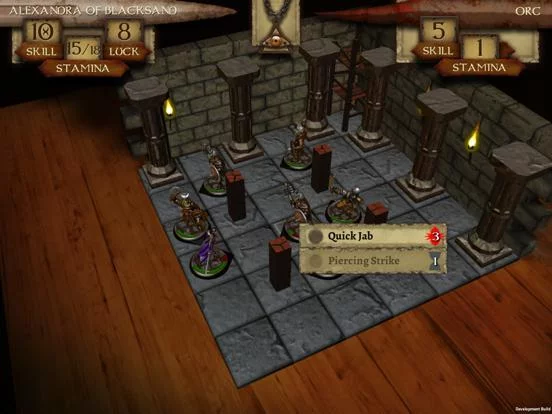 Изображение игры: Warlock of Firetop Mountain