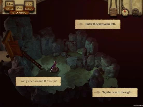Изображение игры: Warlock of Firetop Mountain