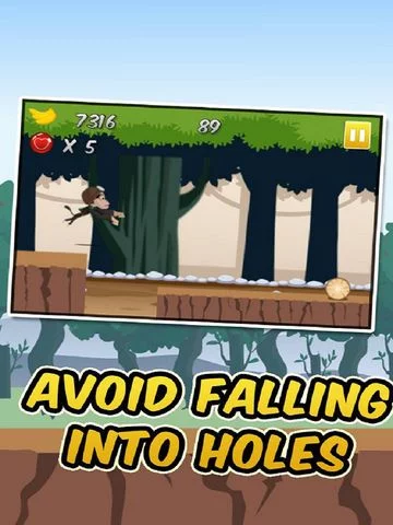 Изображение игры: Banana Monkey Run - Crazy Spider Jump Minion Fun Rush