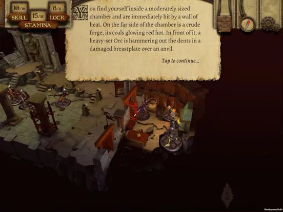 Изображение игры: Warlock of Firetop Mountain