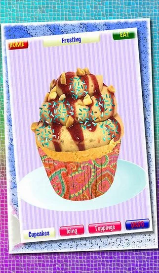 Изображение игры: A Cupcake Baker & Decorator Fun Cooking Game! FREE