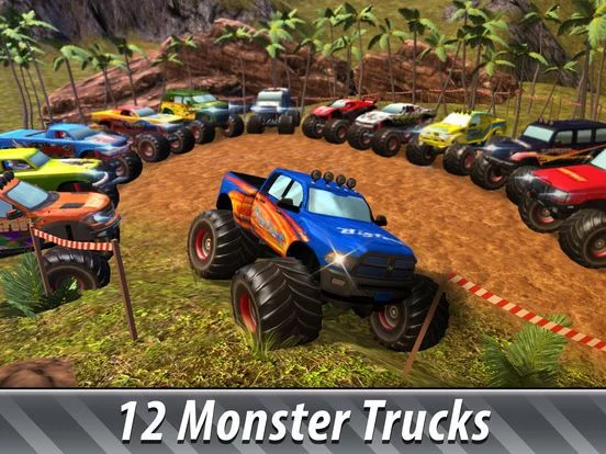 Изображение игры: Monster Truck Offroad Rally 3D