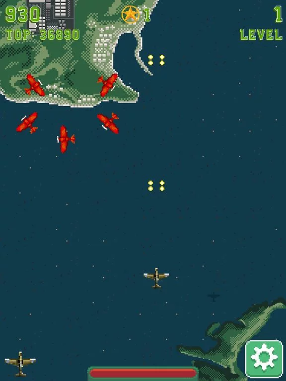 Изображение игры: Pixeljima 1942: Pacific Force