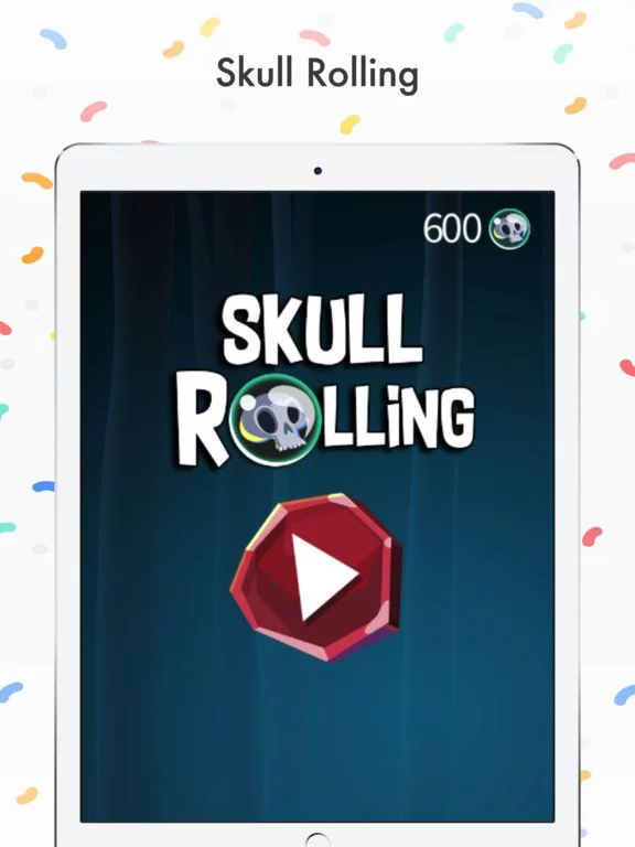 Изображение игры: Skull Rolling