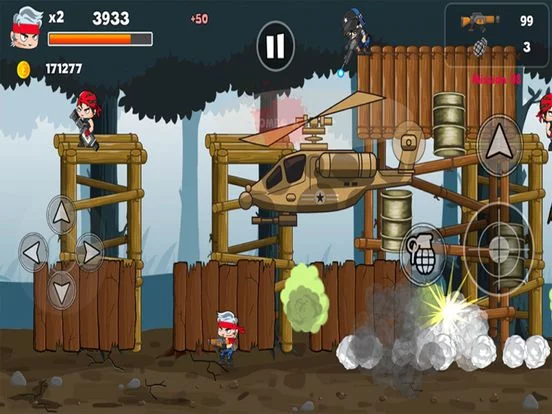 Изображение игры: Commando Combat