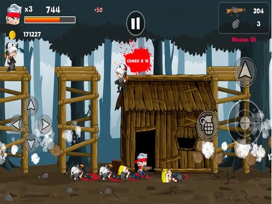 Изображение игры: Commando Combat