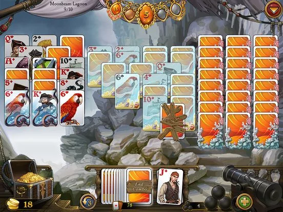 Изображение игры: Seven Seas Solitaire HD FULL