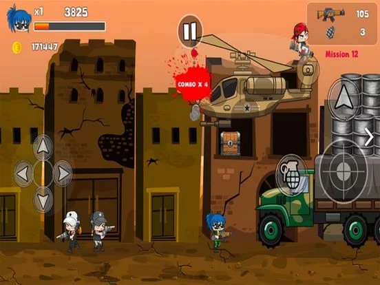 Изображение игры: Commando Combat